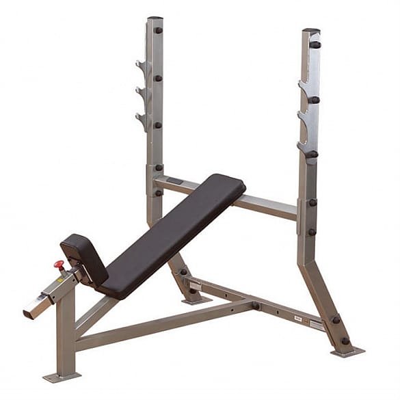 12536-Body-Solid-Pro-ClubLine-Incline-olympic-halterstation-afbeelding-1