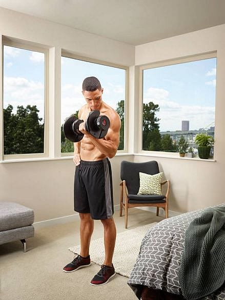 20699-Bowflex-1090i-S-selecttech-haltersysteem-408-kg-pair-afbeelding-7