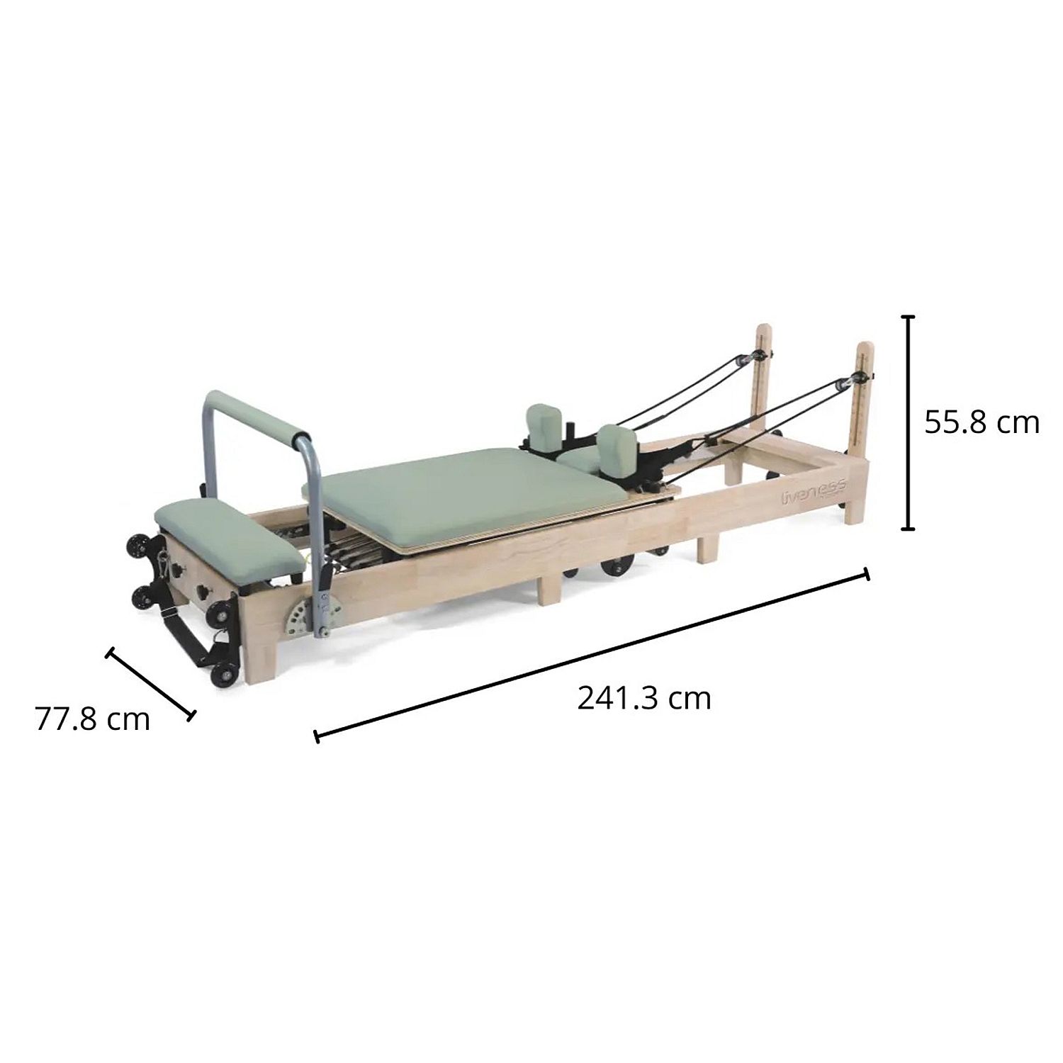 145824-Liveness-PTX-3000-Inklapbare-Reformer-Eikenhout-afbeelding-10