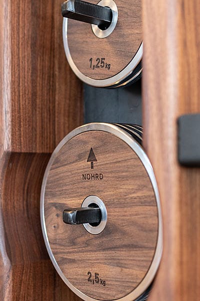 95361-NOHrD-Weight-Plate-Tower-Walnoothout-excl.-gewichten-afbeelding-2