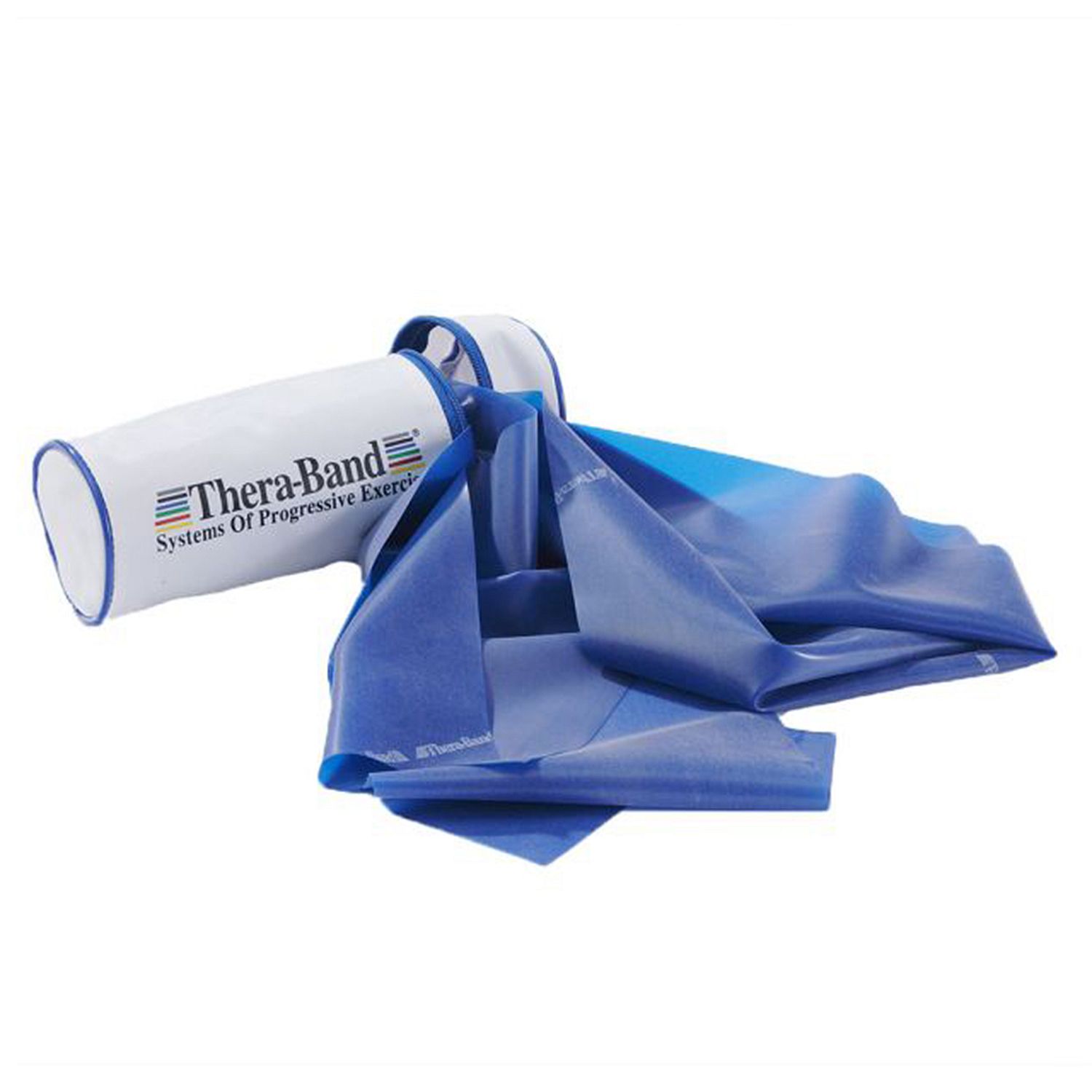 66344-Thera-band-2.5-meter-in-tasje-blauw-extra-zwaar-afbeelding-1