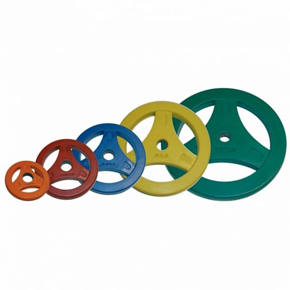 73887-Tunturi-Aerobic-Halterschijf-groen-10-kg-afbeelding-2