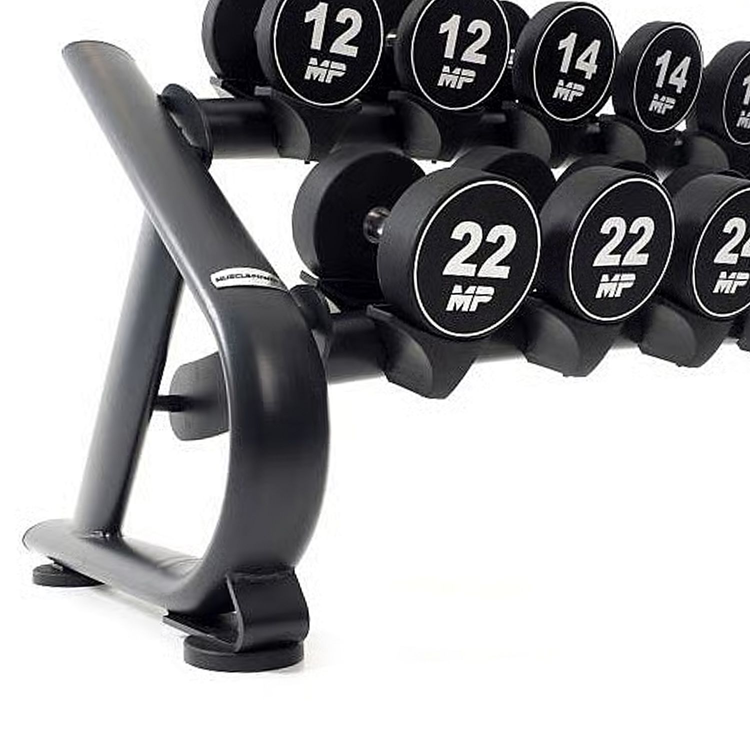 63886-Muscle-Power-Dumbbellrek-voor-10-sets-dumbbells-deluxe-afbeelding-3