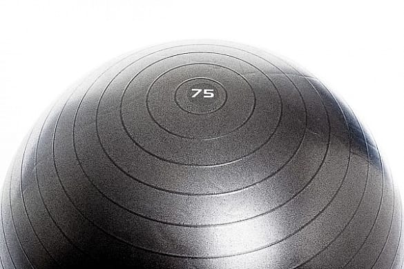 30336-Muscle-Power-Gym-Ball-75-CM-Zwart-MP1462-afbeelding-2