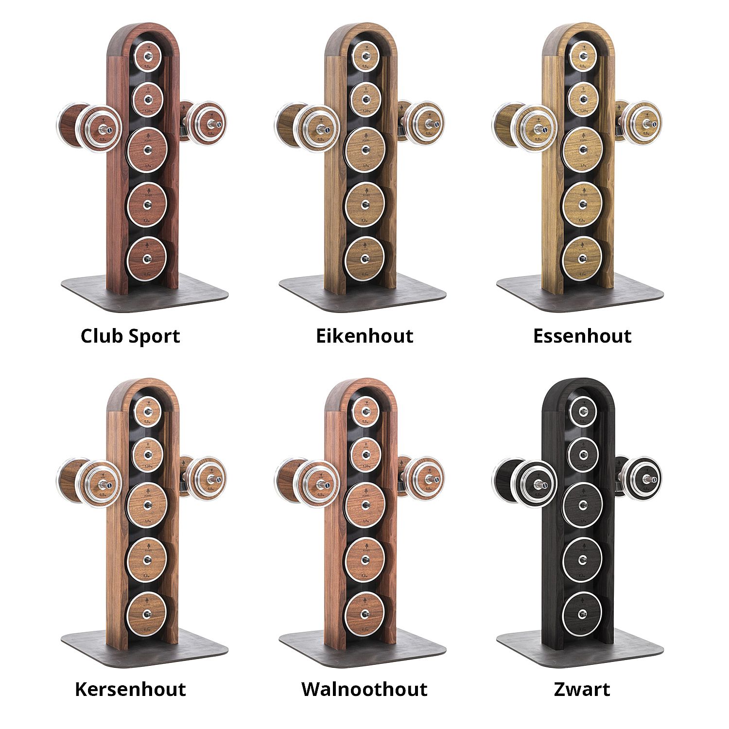 95360-NOHrD-Weight-Plate-Tower-set-Walnoothout-afbeelding-4