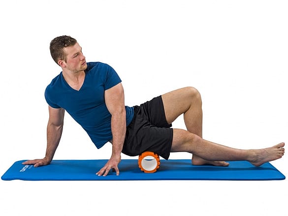 18730-Tunturi-yoga-grid-foam-roller-33-cm-afbeelding-2