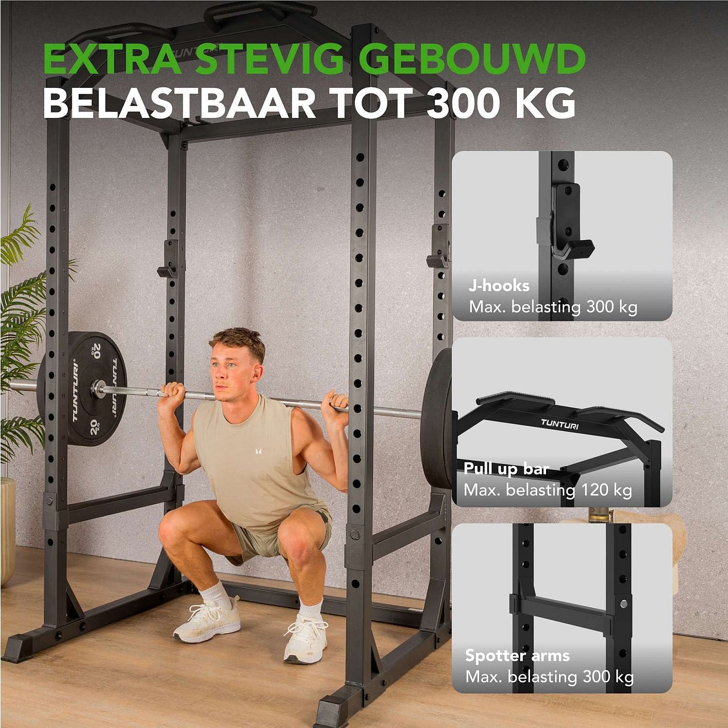 118066-Tunturi-PR60-Power-Rack-afbeelding-2