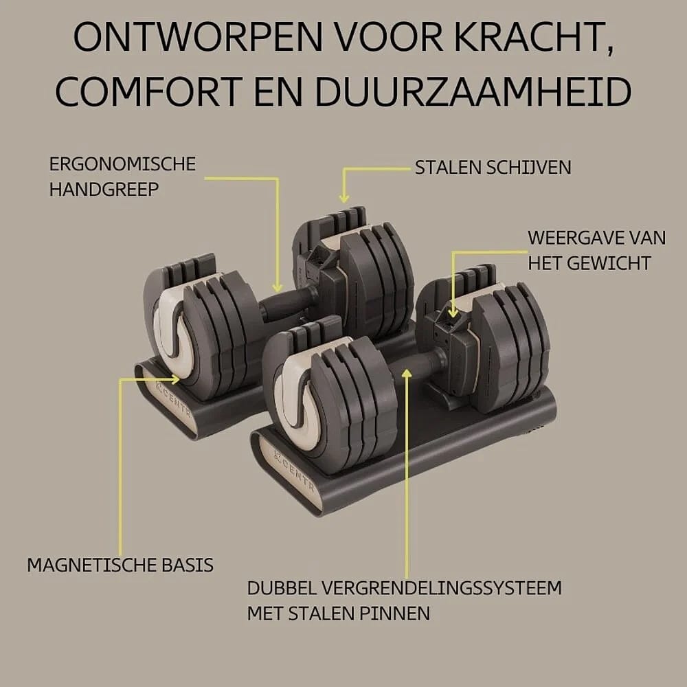 99412-Centr-Smart-Stack-50-Verstelbare-Dumbbells-2-x-225-kg-afbeelding-9
