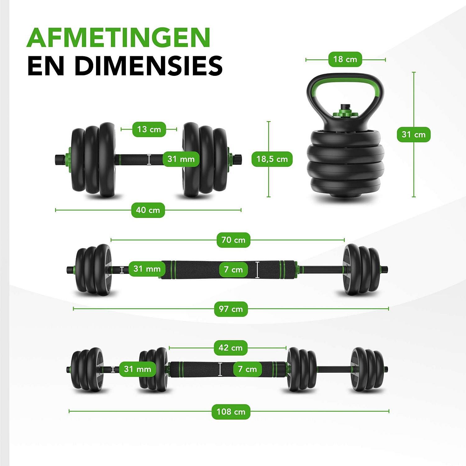 113691-Tunturi-Vinyl-halter-en-dumbbell-set-20-kg-afbeelding-4