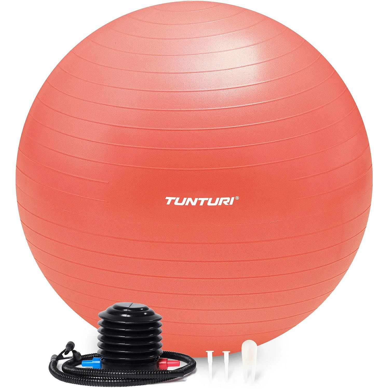 tunturi fitnessbal anti burst inclusief pomp rose goud 14tusfu341