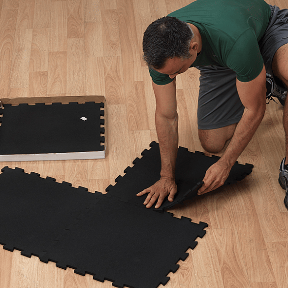 35916-Body-Solid-Puzzelmat-set-100-x-100-cm-solid-black-afbeelding-3
