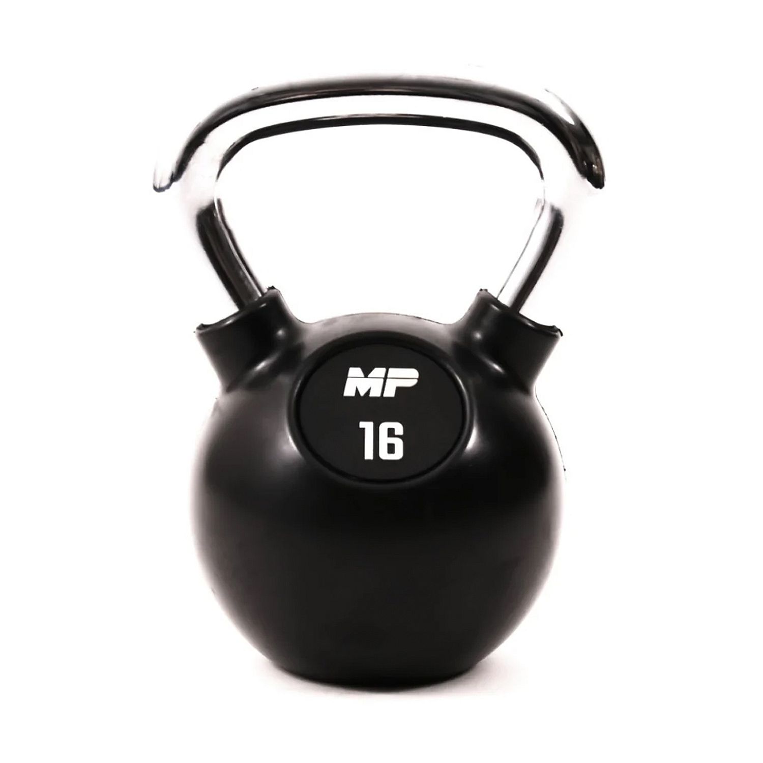 30396-Muscle-Power-Kettlebell-Rubber---Chrome-16-KG-MP1304-afbeelding-1