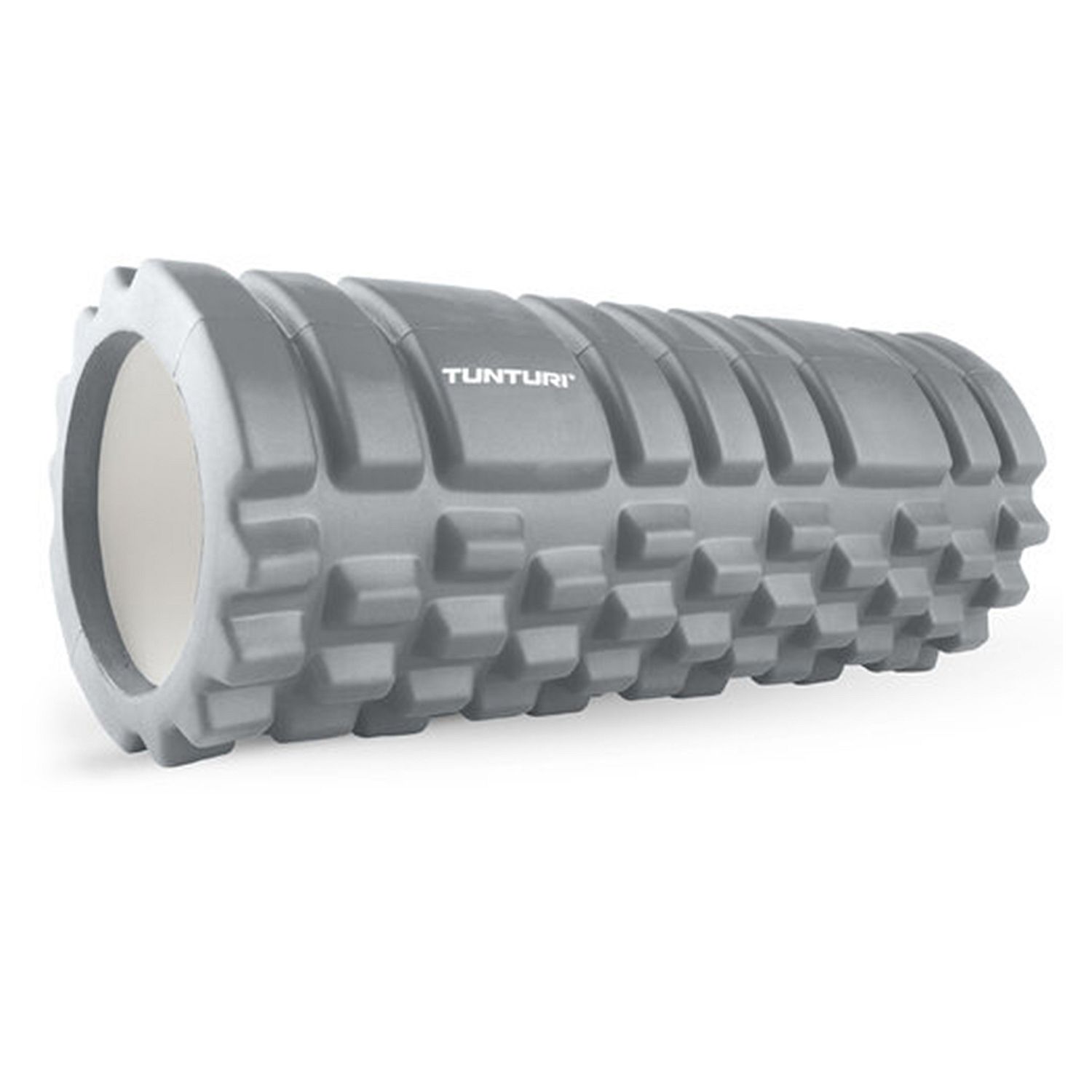 113951-Tunturi-Yoga-grid-foam-roller-33-cm-grijs-afbeelding-1