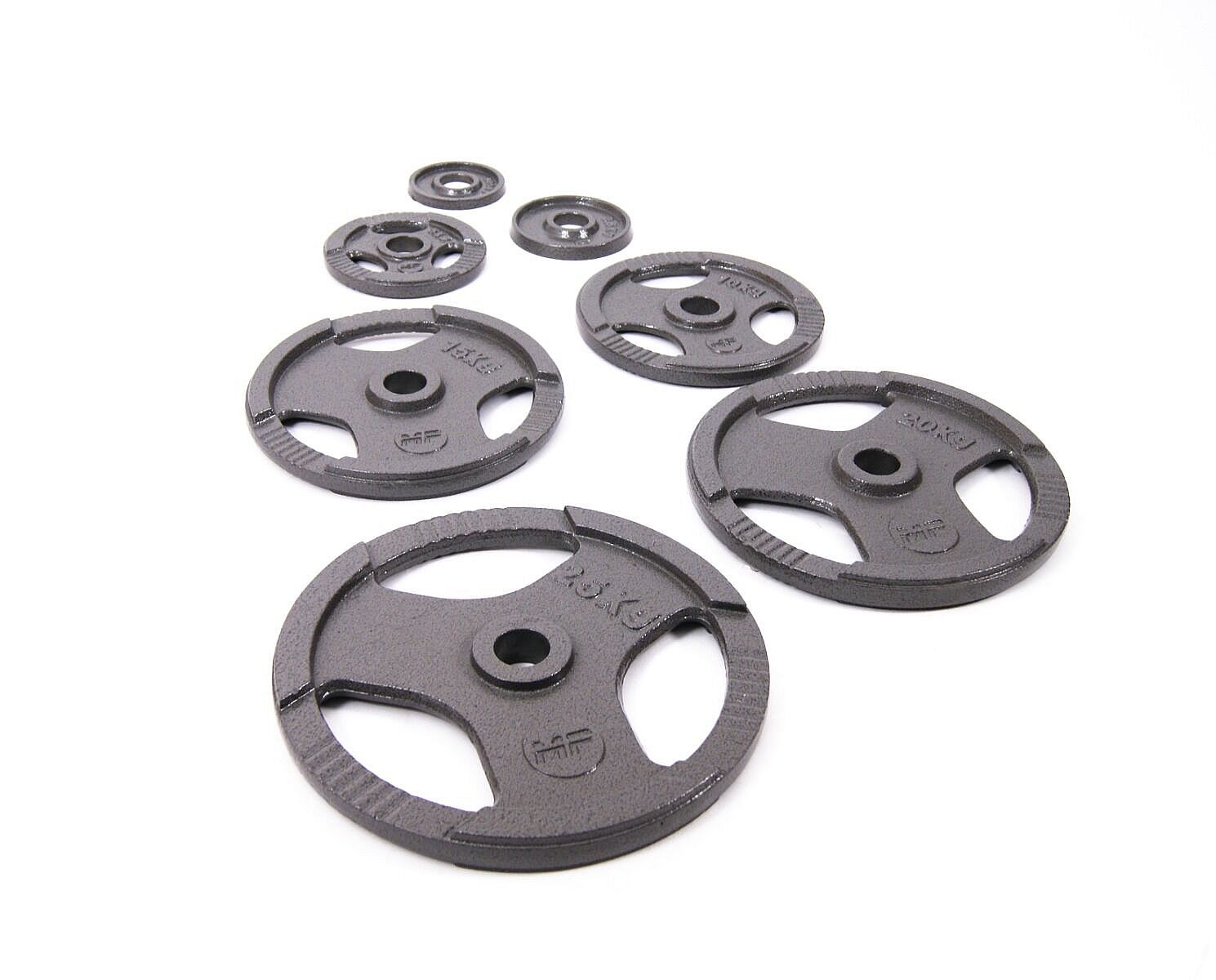 19303-Muscle-Power-olympische-halterset-140kg-gietijzer---50mm-afbeelding-1