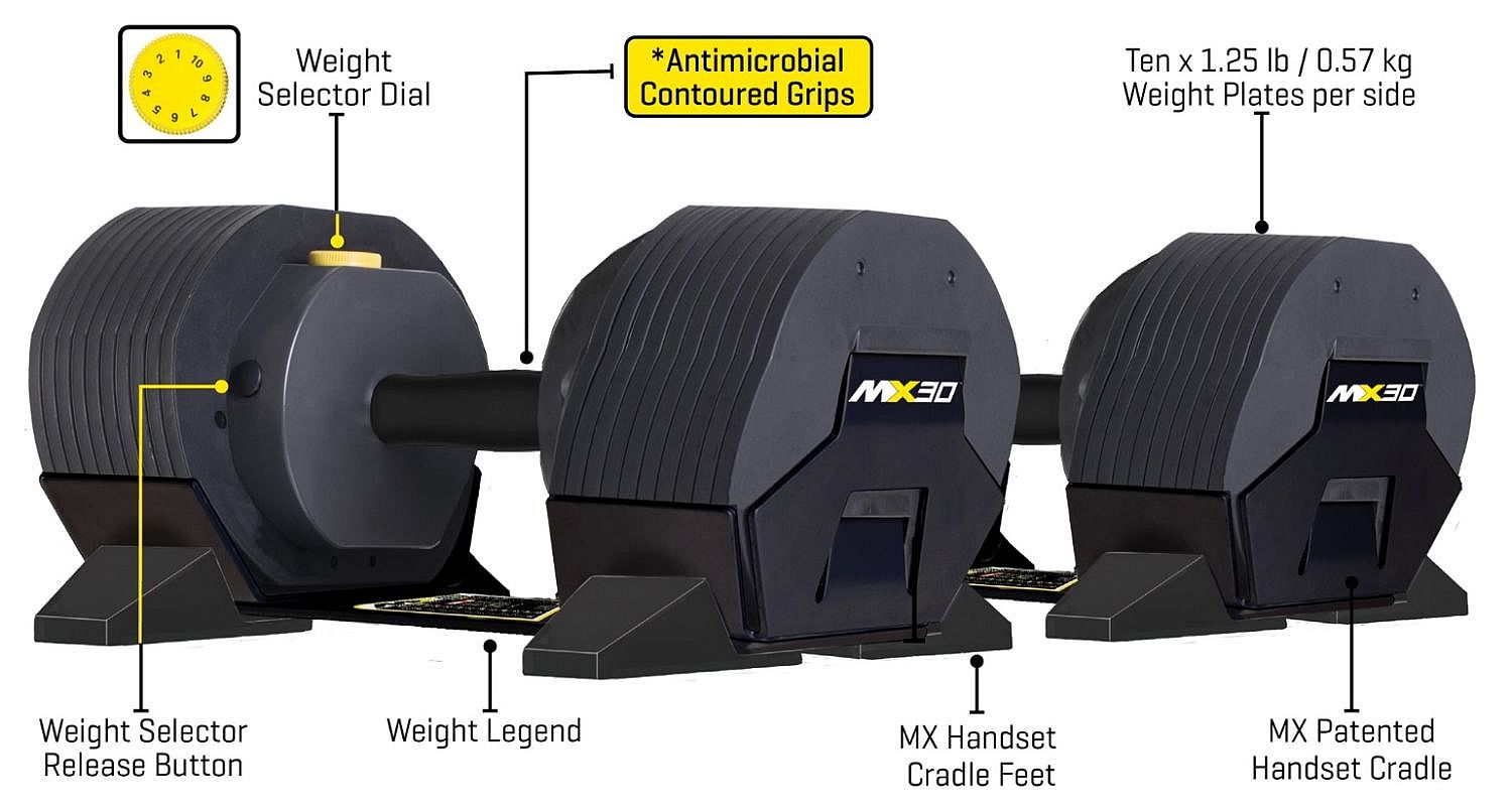 90390-Tunturi-MX-Select-MX30-verstelbare-Dumbell-139-kg-afbeelding-2