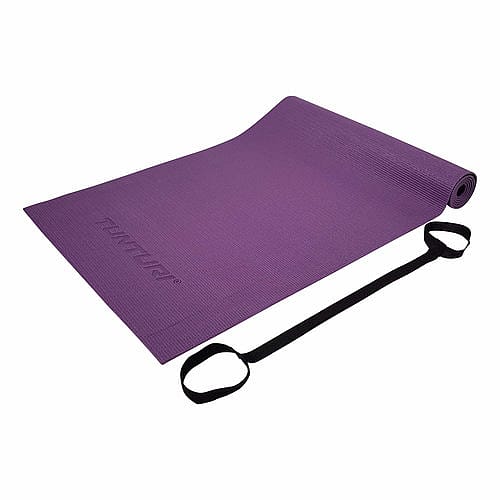 75709-Tunturi-PVC-yoga-mat-4mm-paars-afbeelding-1