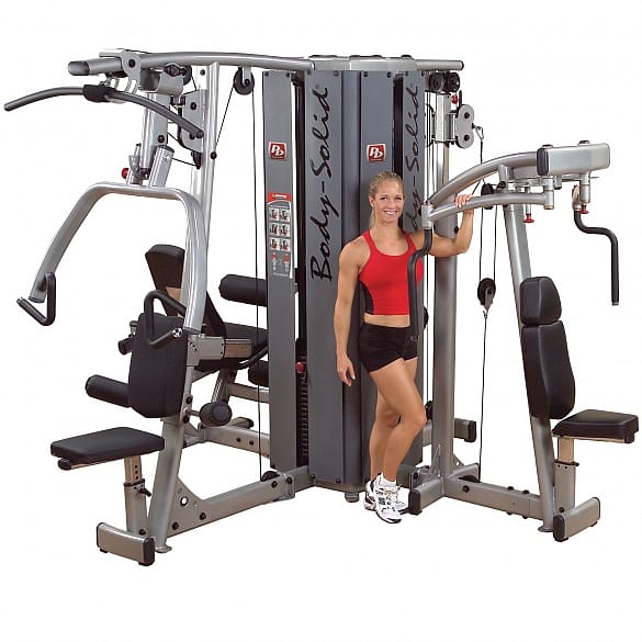 32420-Body-Solid-Pro-Dual-Multi-Stack-Base-Frame-DGYM-afbeelding-1