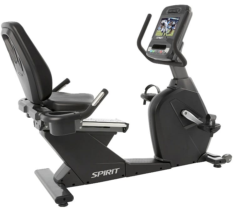 39196-Spirit-Ligfiets-professioneel-CR900TFT-recumbent-bike-afbeelding-1