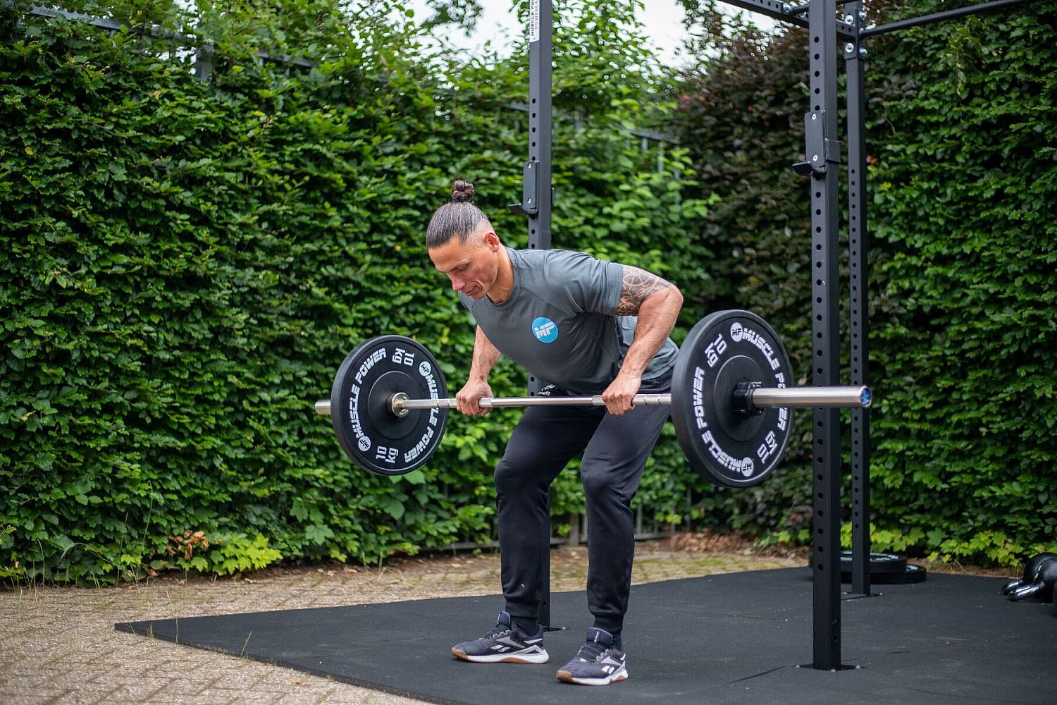 102734-Muscle-Power-high-black-bumper-plate-15-kg-afbeelding-6