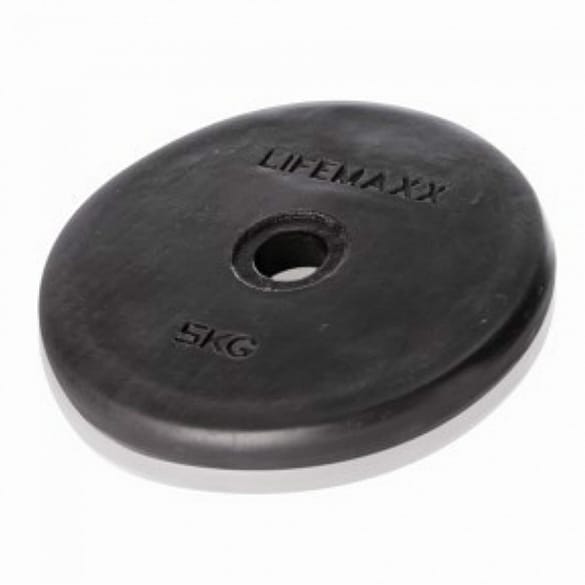 16062-Lifemaxx-rubberen-halterschijf-05-kg---30-mm-afbeelding-1