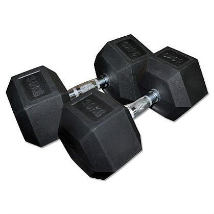 15889-Lifemaxx-Hexagon-Dumbbellset-2-x-5-kg-afbeelding-2