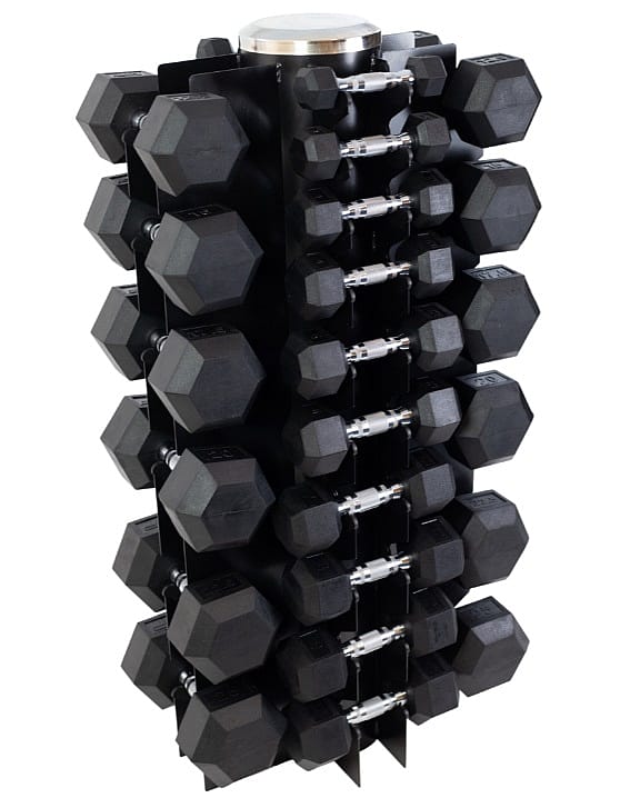 95513-Muscle-Power-Hexa-Dumbbell-opbergrek-compact-voor-16-sets-afbeelding-1