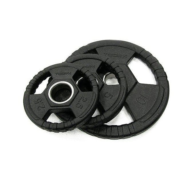 89627-Toorx-Olympische-halterschijf-rubber-10kg-50mm-afbeelding-1