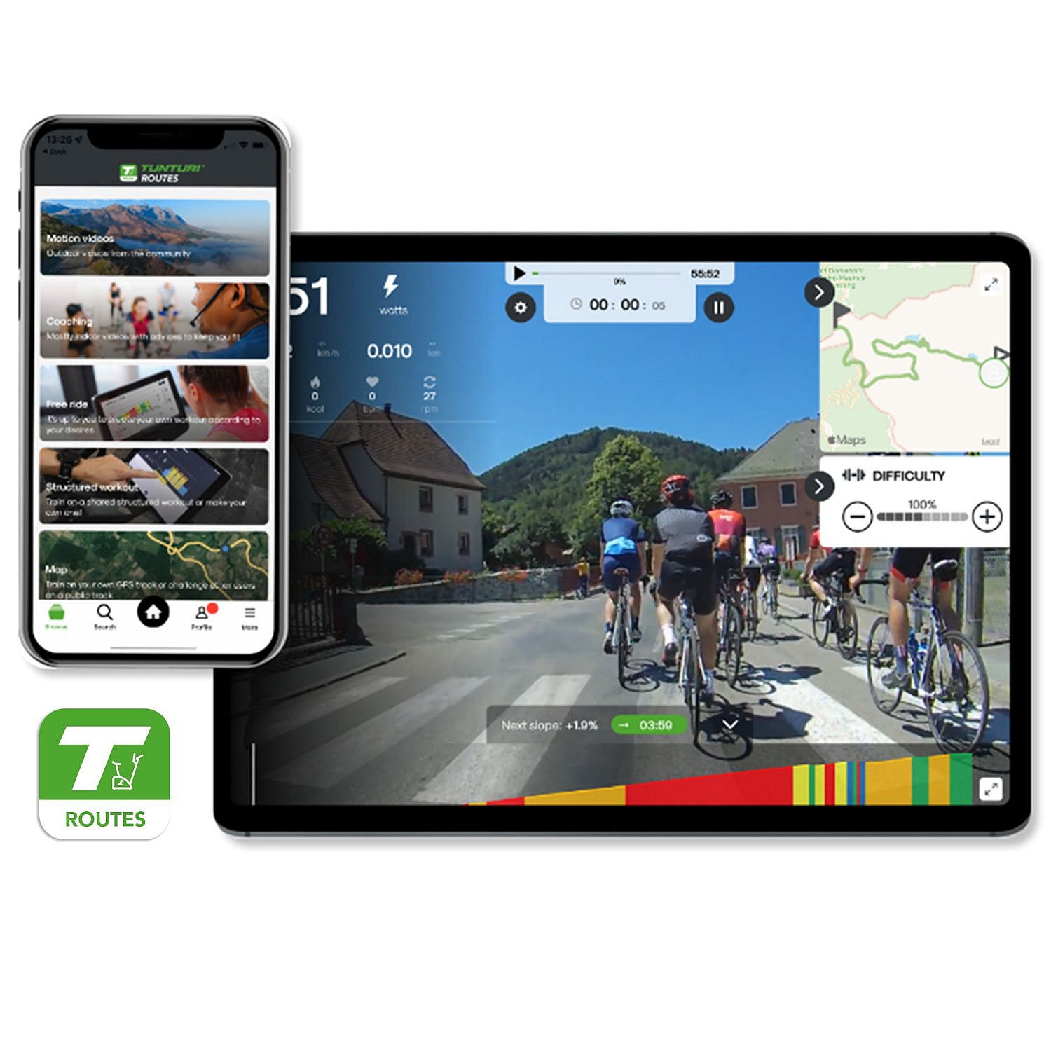 85102-Tunturi-hometrainer-performance-E60-afbeelding-3