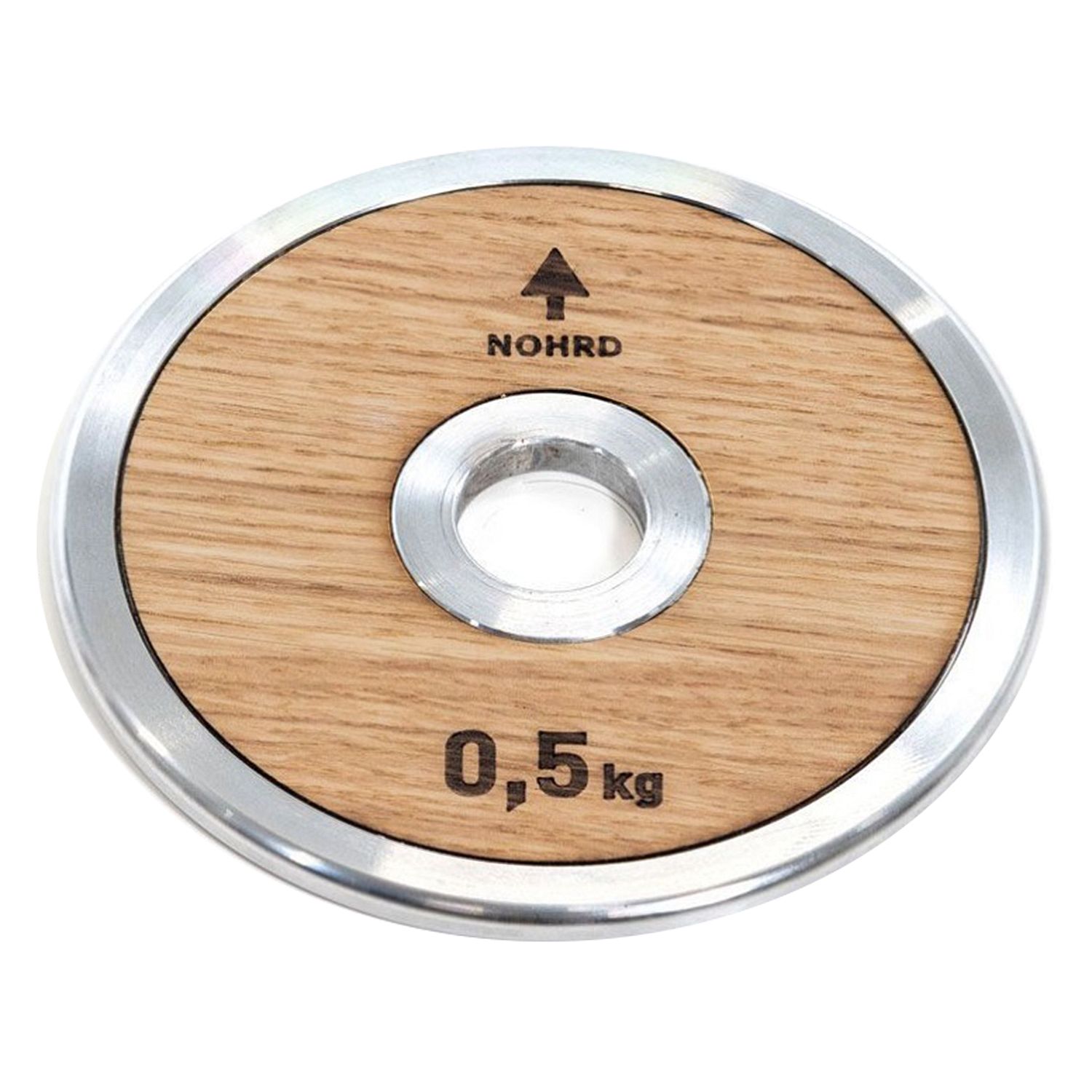 102546-NOHrD-Weight-Plate-eikenhout-05-kg-afbeelding-1
