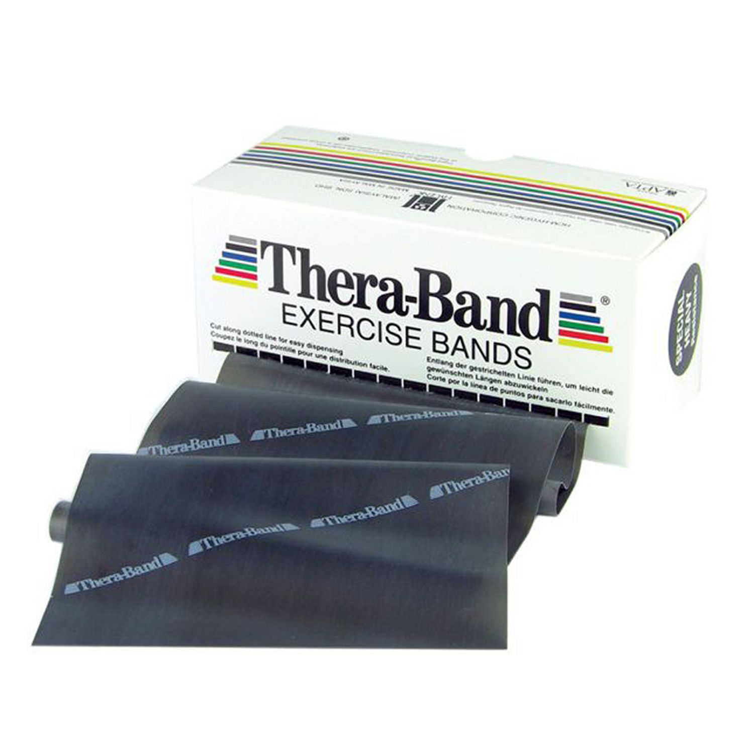68600-Thera-band-55-meter-zwart-speciaal-zwaar-afbeelding-1