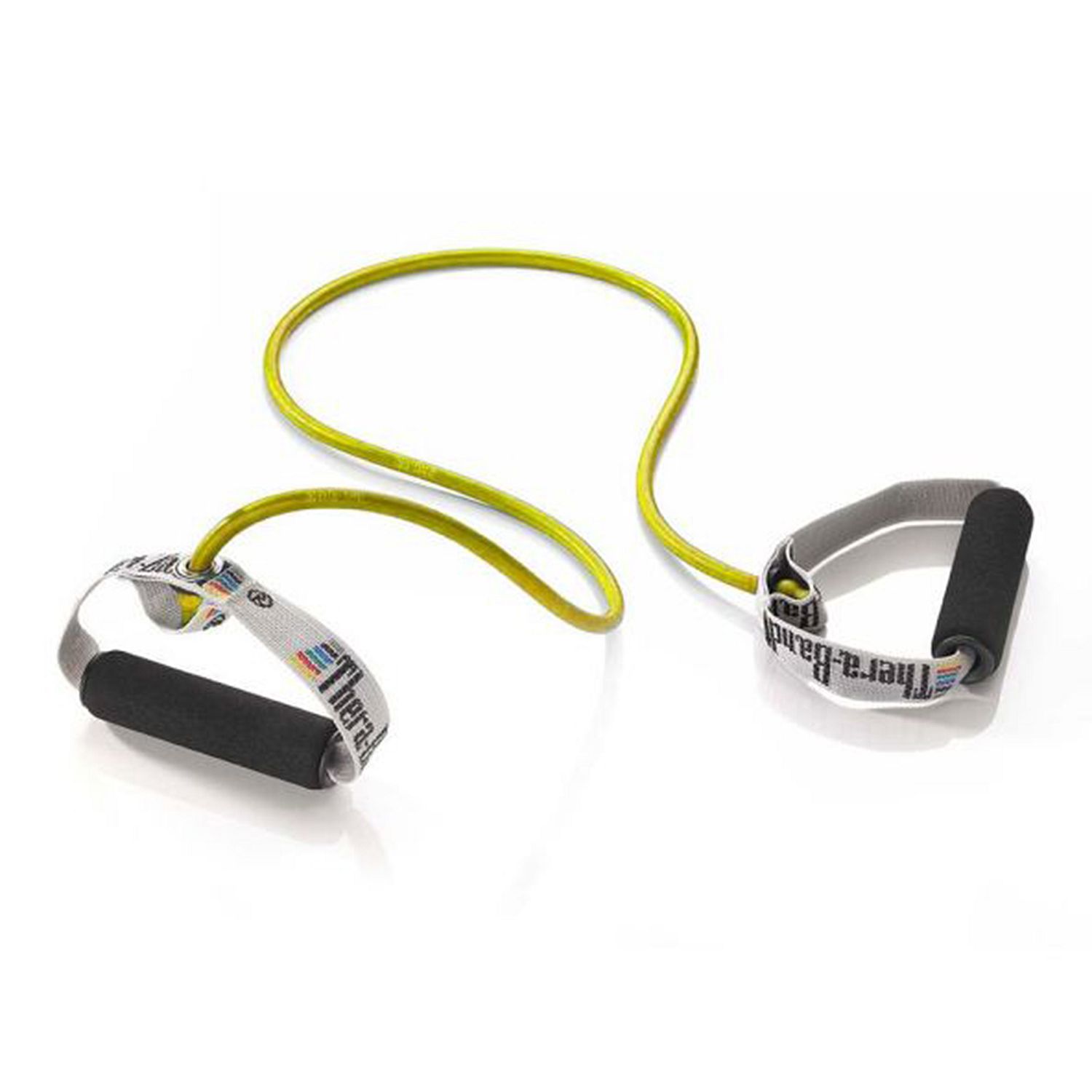 66351-Thera-band-Tubing-bodytrainer-14-m-vast-geel-licht-afbeelding-1