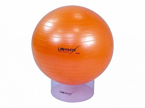 lifemaxx lmx110065 gymball 65cm various oranje