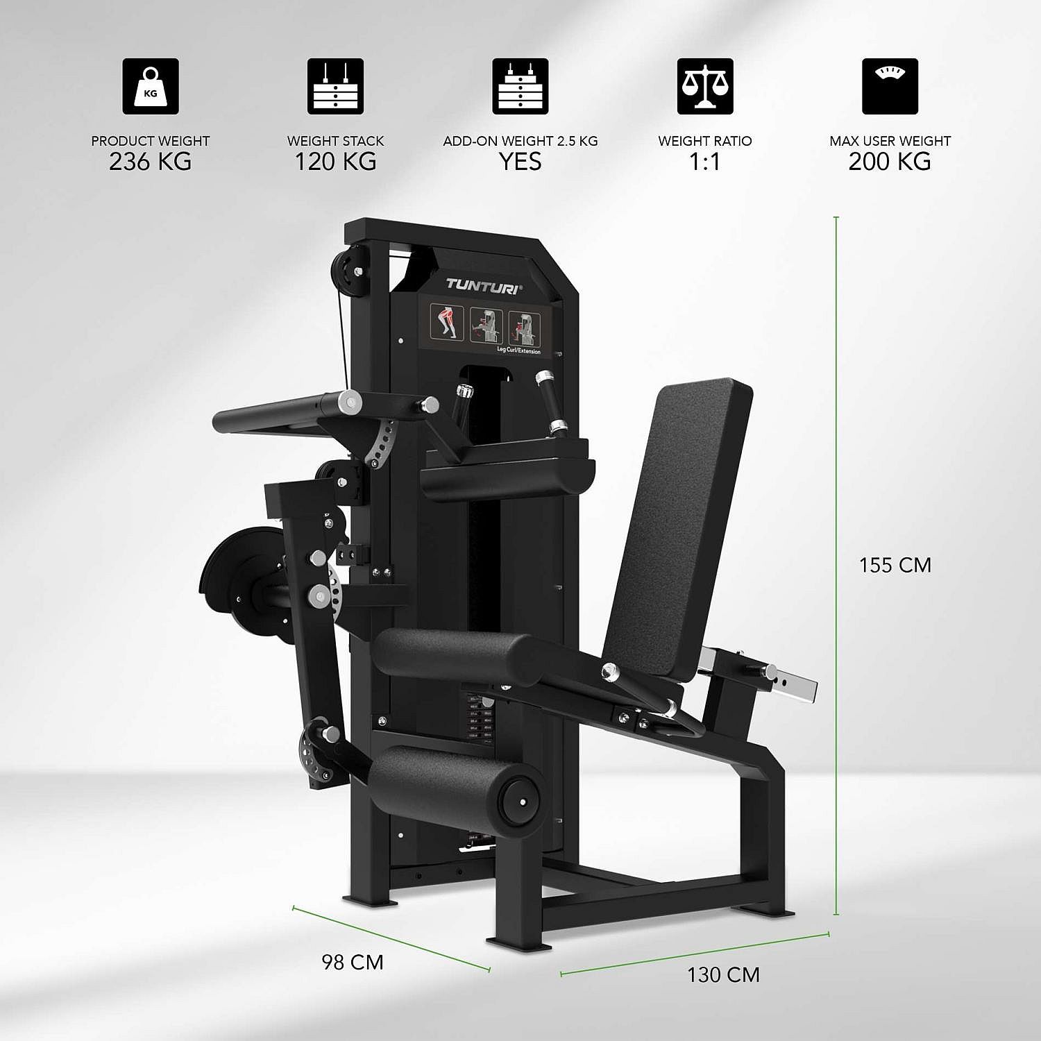 121706-Tunturi-Platinum-Dual-Leg-CurlExtension-Selectorized-afbeelding-7
