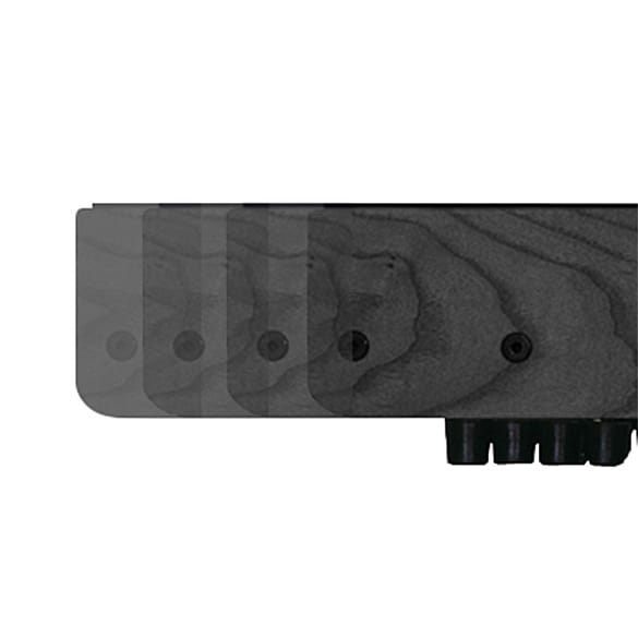 66500-Waterrower-XL-rails-all-black-afbeelding-1