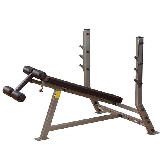 12538-Body-Solid-Pro-ClubLine-Decline-olympic-halterstation-afbeelding-1