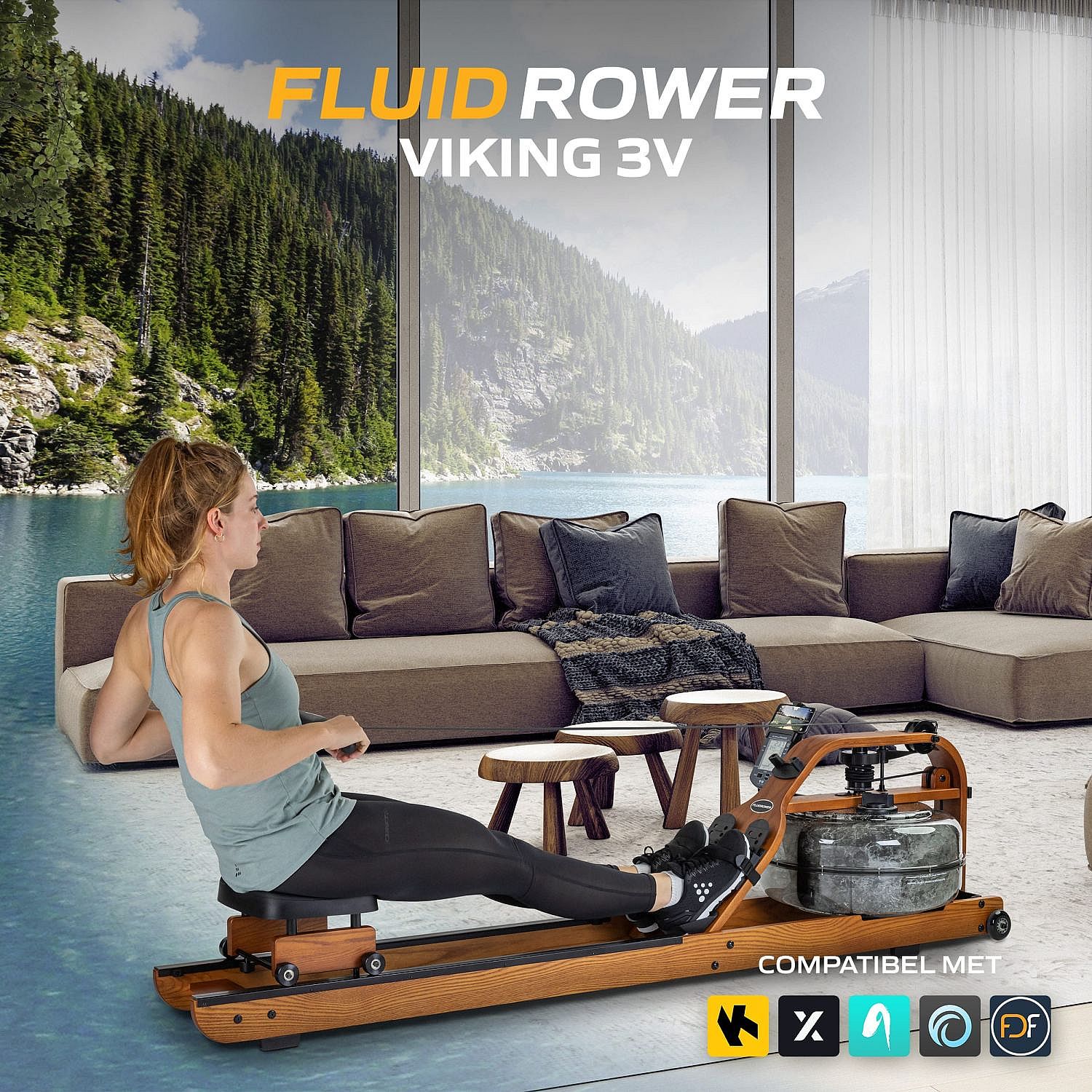 63071-Fluid-Rower-Viking-3-V-roeitrainer-afbeelding-8