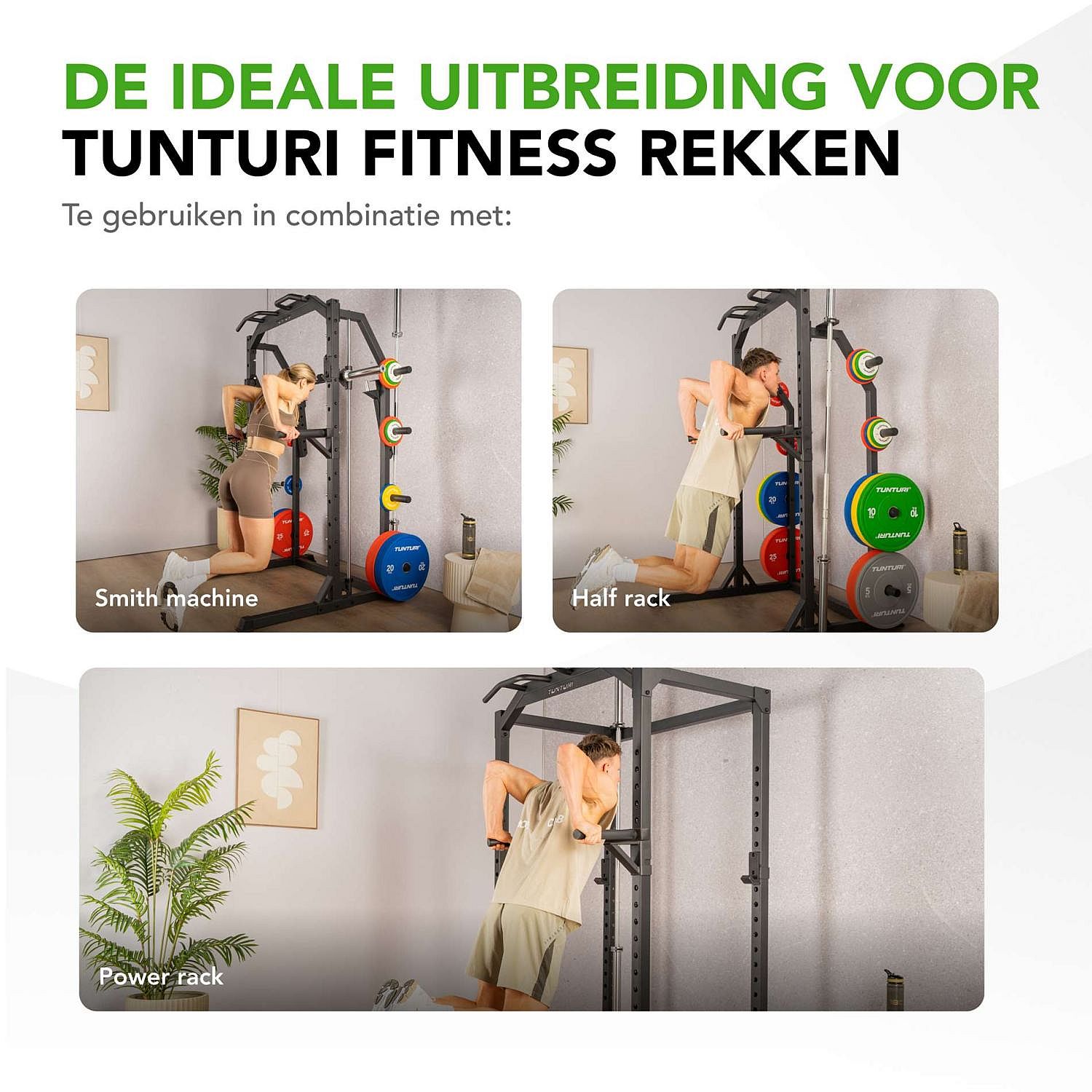 121688-Tunturi-PR60-Power-Rack---Dip-Attachment-afbeelding-4