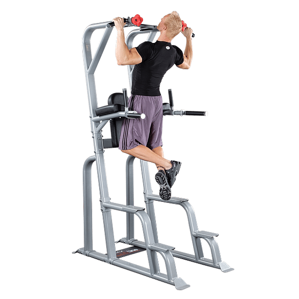 35519-Body-Solid-Pro-Clubline-vertical-knee-raise-power-tower-afbeelding-1