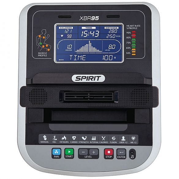 39144-Spirit-Ligfiets-XBR95-recumbent-bike-afbeelding-4