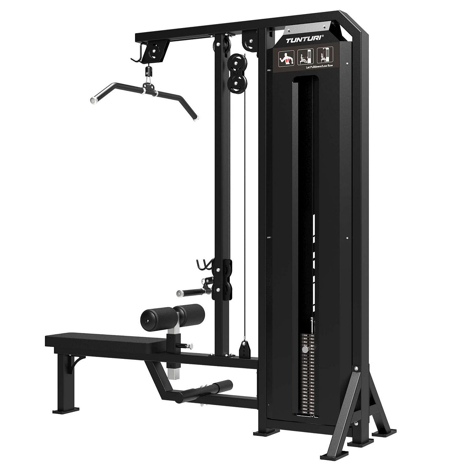 121764-Tunturi-Platinum-Dual-Lat-PulldownLow-Row-Selectorized-afbeelding-5