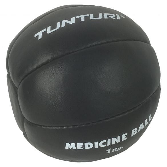 30945-Tunturi-Medicine-ball-kunstleer-zwart-afbeelding-1