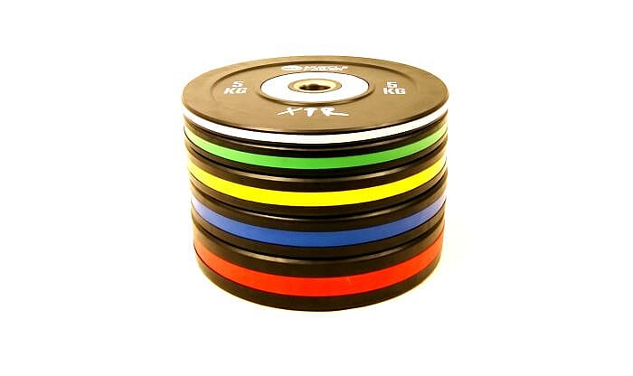 84083-Muscle-Power-Olympische-Bumper-plate-pro-50-mm-5-kg-afbeelding-2