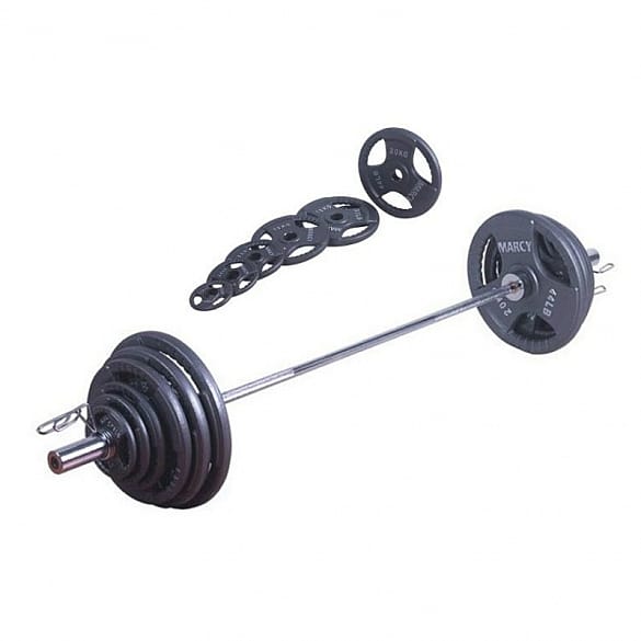 34240-Tunturi-Olympische-Halterset-Compleet-50-mm-140-KG-14TUSCL382-afbeelding-1