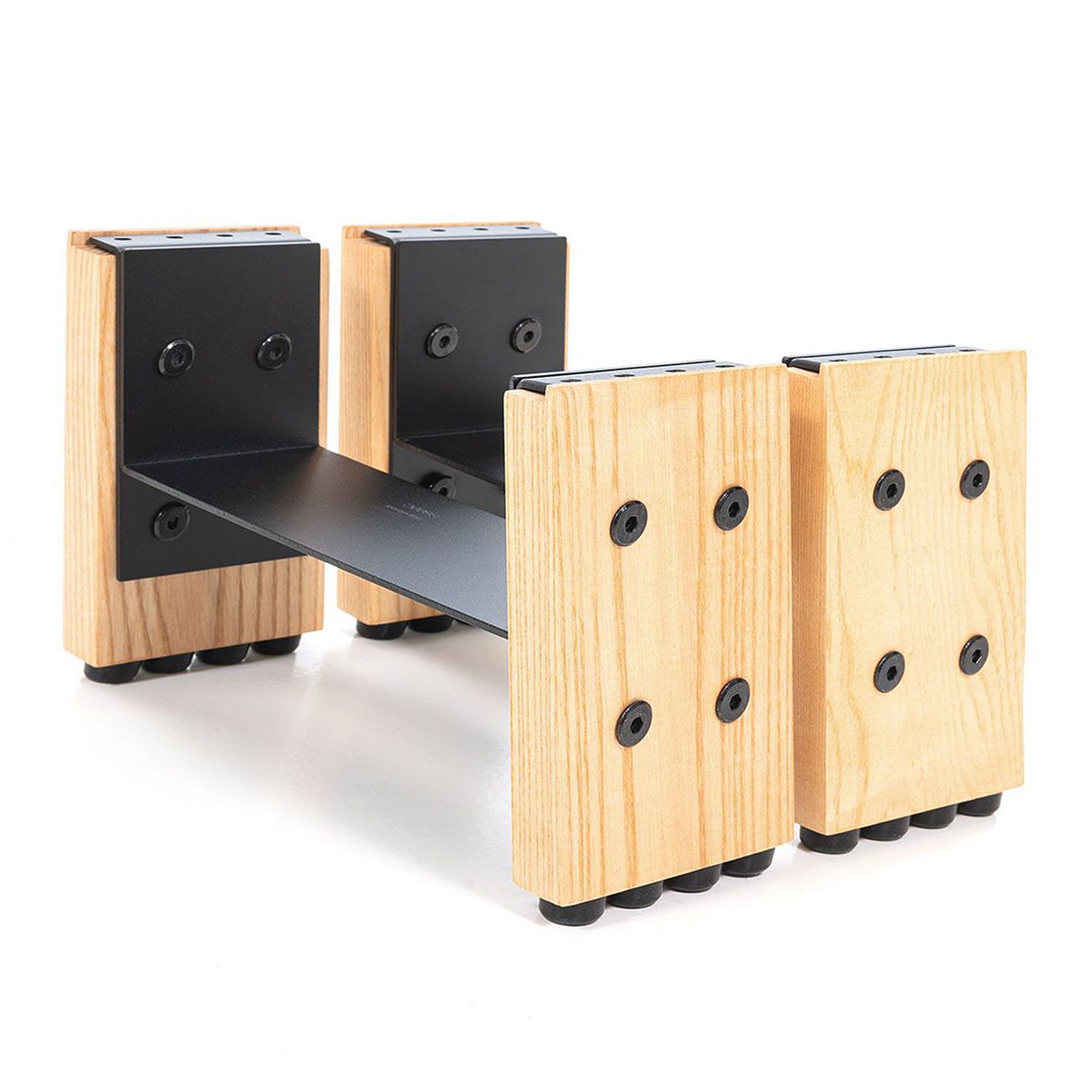 68589-Waterrower-HiRise-adapter-verhoging-set-essenhout-afbeelding-1