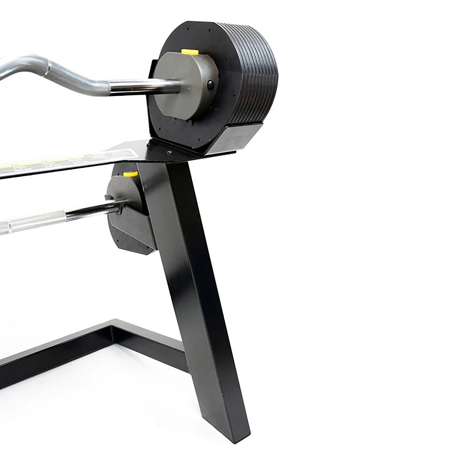 33034-Tunturi-MX-Select-MX100-Verstelbare-halterstang-en-EZ-Curl-Bar-met-standaard-455-kg-afbeelding-3